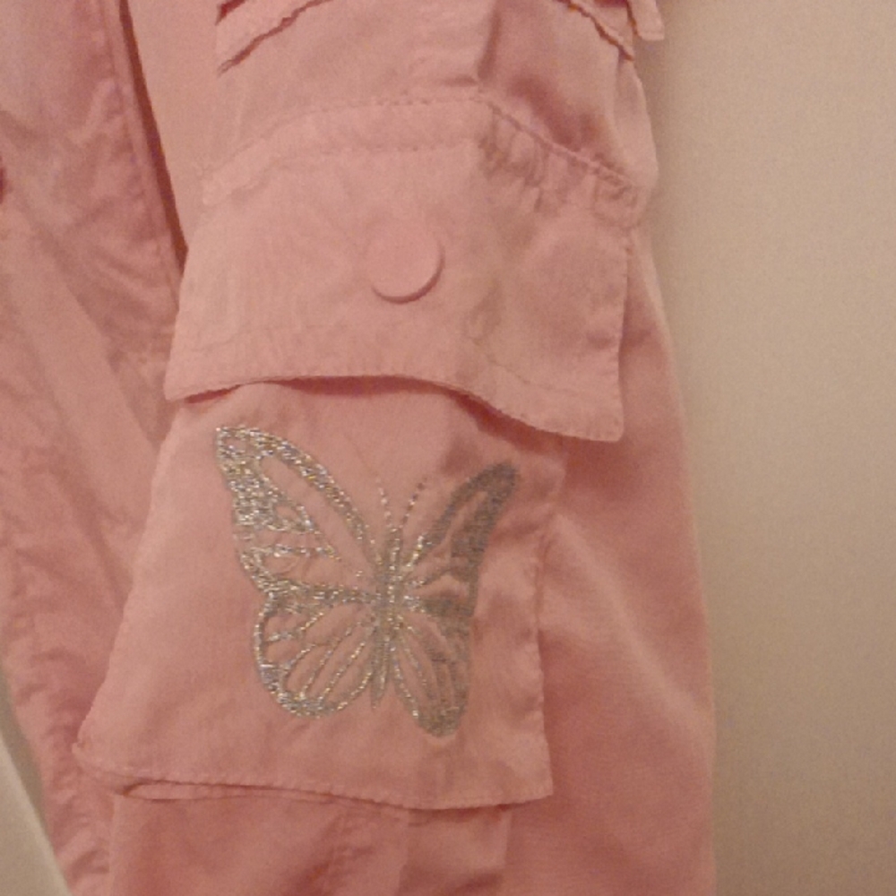 Pink Cargo Pants for Kids - Picture 2 of 5